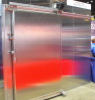 heavy duty automatic stainless steel freezer sliding doors with intelligent motor