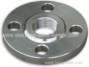 Galvanized carbon steel thread flange