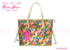 Modern Colorful Womens Floral Canvas Bag tote handbags for Summer