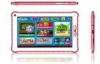7'' kids learning tablet with Android 4.2 , Blue / Yellow / Green / Red / Pink