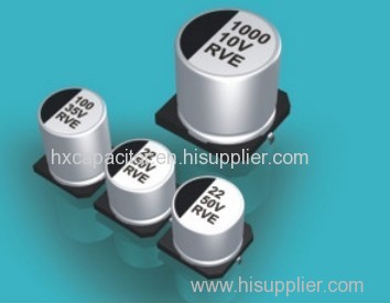 SMD aluminum electrolytic capacitor