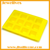 Colorfast silicone smile face ice cube tray