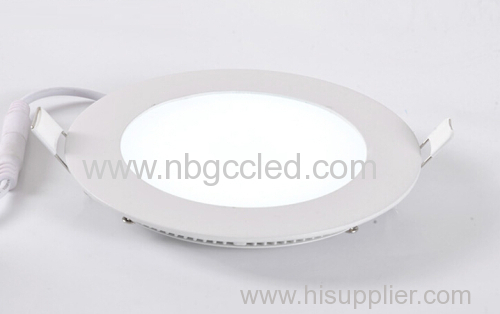 LED round Panel Light Fixture with super white LEDs 12 Watt Φ146mm