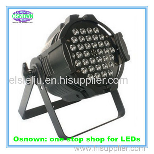 36pcs 1W/3W LED Hight Brightness Black Osnown PAR Stage Light