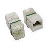 CAT5E 8p8c UTP Unshielded RJ45 Keystone Jack 180 Degree 110 IDC