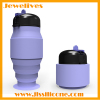 Easy using folding silicone sport bottle