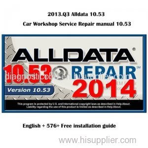 2014 Alldata 10.53 auto repair workshop manual All data 10.53