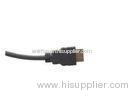 Black HDMI Type USB Transfer Cable 1080p Resolution , High Frequency