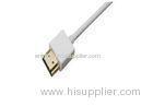 1080p USB Data Transfer Cable , Ultra-thin Type HDMI A M to A M Cable