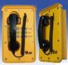 Yellow Wall Emergency Weatherproof Telephone With Steel Keypad