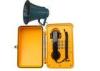 Water Resisitance IP67 Yellow Industrial Telephones Cored , Number Keypad