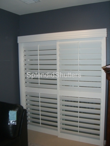 Stylish wooden plantation shuttersThe Best Wooden shutter from China Stained Plantation Shutter