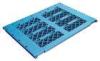 custom 100% recyclable stackable and rackable plastic pallets with a long life span