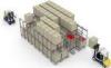 1000 - 1500 kg Steel Radio Shuttle High Density Pallet Storage System For Warehouse Storage