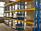 Blue / Orange Multi Level Heavy Duty Pallet Racking With Cold Rolling Steel