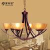 European Shabby Chic Chandeliers / Modern Metal Chandelier for Living Room