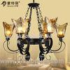 Contemporary modern metal chandelier 8 Light , Decorative Wrought Iron chandelier