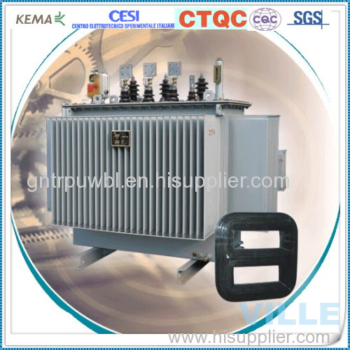 Scoll Iron Core sealed Distribution Transformer