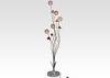 Brown Aluminum Ikebana Decorative Floor Lamps / Flower Contemporary Floor Light