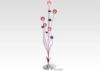 Purple Aluminum Ikebana Decorative Floor Lamps , Home Decoration Flower Lamp