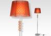 Orange Funky Contemporary Decorative Floor Lamps / Unique Floor Light