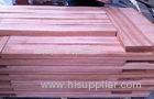 Sliced Cut Natural Flooring Veneer Red Sapelle For Furniture