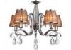 Fabric Shade Modern Glass Chandeliers