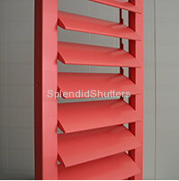 89mm Solid wooden factory producing wooden shutters