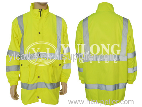 Hot selling fluorescent yellow jacket