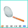 Stainless Steel Mesh Strainer with Wooded Handle