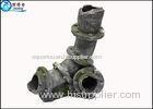 Ruined Three-way Drainpipe Cool Fish Tank Decorations / Commercial Fish Tank Accessories