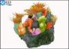 Polyresin Air Operated Large Fish Tank Ornaments With Bubble Effect For Aquarium Decorations