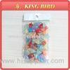 Heart-shaped bulkClothing Accessories pure color DIY PMMA beads