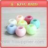 Cheap pure color of aperture sizes of delicate DIY glass beads