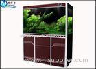 Simple High-end Custom Aquarium Fish Tank , Automotive Float Glass Fish Aquarium Tanks