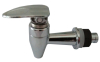 Beverage dispenser plastic spigot Chrome Plated