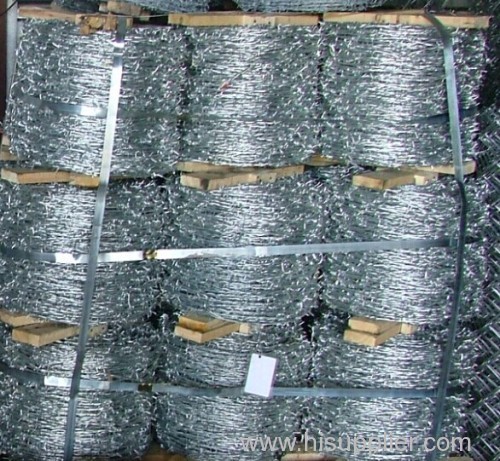 Hot-dipped galvanized Steel Barbed Wire