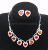 2014 New Trendy Fake Gemstone Glass Stone Necklace