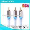 Long 3RCA Coaxial Audio Video Cables Male to Male Audio and Video Cable for AV System
