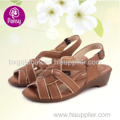 Pansy Comfort Shoes Proper Heel Height Summer Sandals