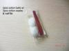Hotel amenities kit,OEM cotton swabs ,cotton balls for stars hotels with a PE bag