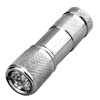 9 LED silver aluminium LED spotlight