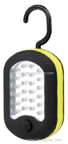 24+3 Super bright LED hook work light and torch with magnet