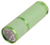 Colorful Promotional aluminum flashlight with rubber