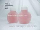 Hotel styling gel shampoo ,30ml portable,PVC bottles,colorful liquids for stars hotels,spa