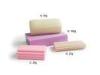 Rose Pink Natural Body Soaps Bar With Bulge Flow Line For Stars Hotel