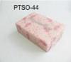 Square Pink Natural Body Soaps Containing Essential Oil For Stars Hotel