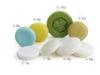 Round Colorful Natural Body Soaps , Essential Oil For Stars Hotel