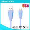 TPE USB 2.0 Micro USB Extension Cable A male to Micro B Male Gold Plating 1.3m Long