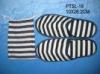 Hotel slippers, Special designed UnderShirt Cloth Zebra Stripes Slippers for Star Hotels
